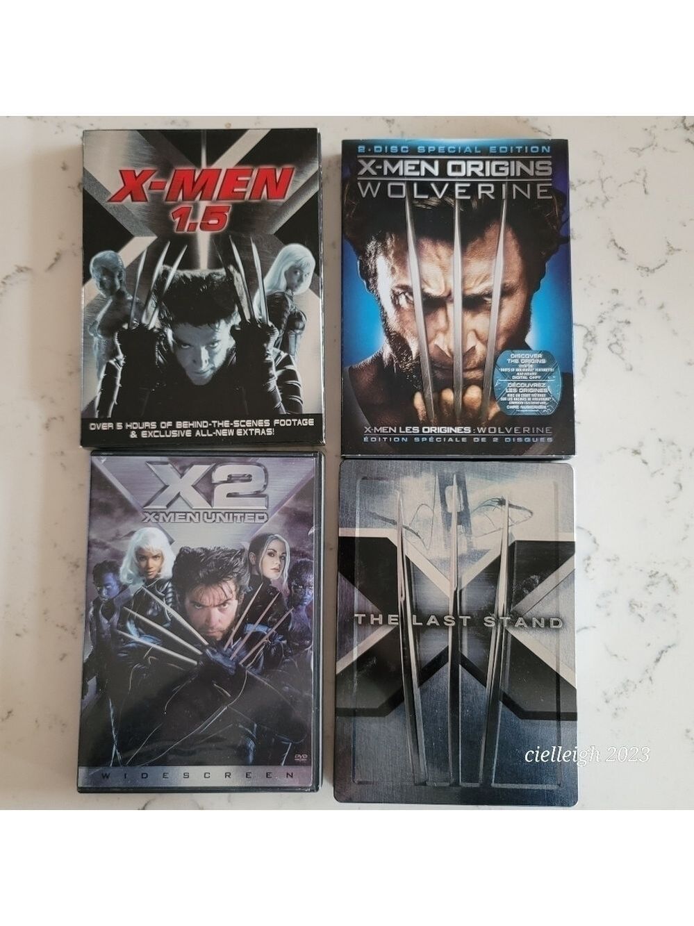 Marvel's X-Men assorted DVDs